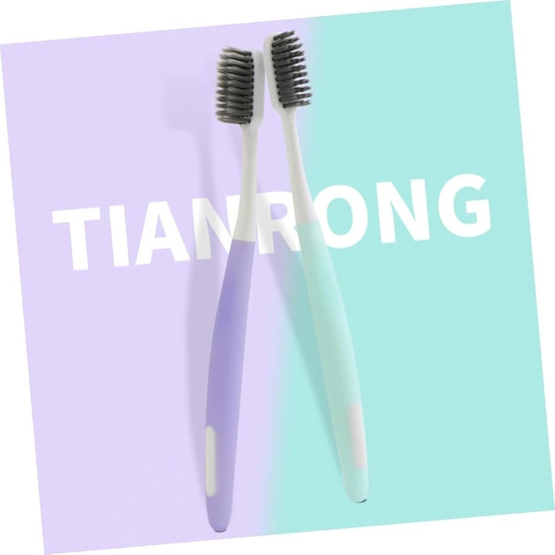 Charcoal Nano Toothbrush Medium Bristle For Women Random Color - Image 5