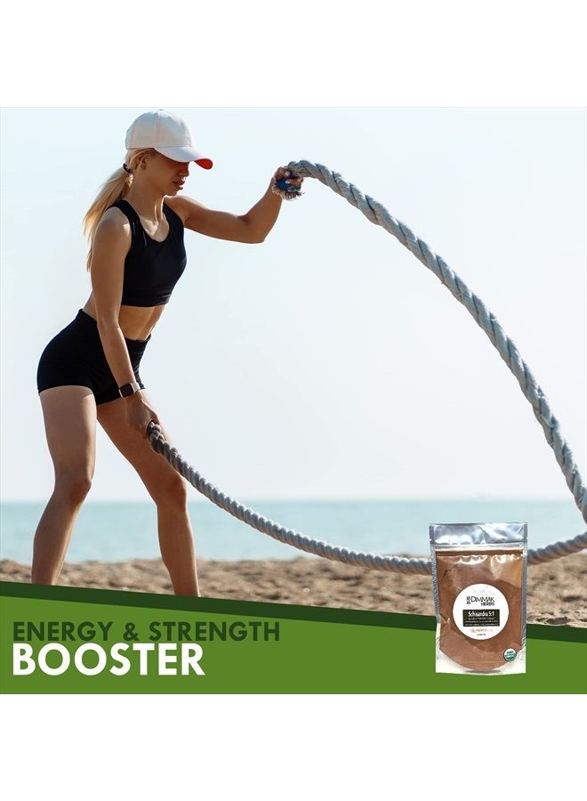 dimmak herbs Organic Schisandra 5:1 Extract Powder 4oz | Schizandra Berry / Wu Wei Zi / Schisandra Chinesis Lab Tested USDA Certified 4oz/112g by Dimmak Herbs - Image 5