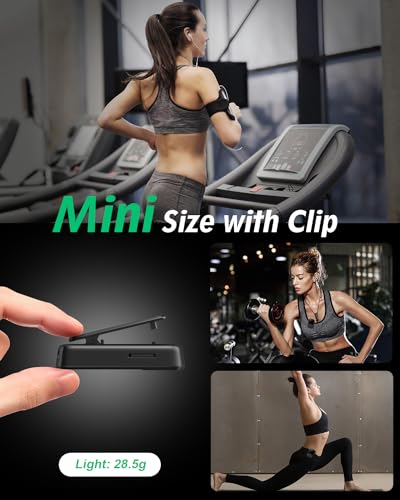 Yoton MP3 Player with Bluetooth 5.2, 64GB, HiFi-Music, with Sports Clip and Independent Volume Button, FM Radio, Earphones Included - Image 5