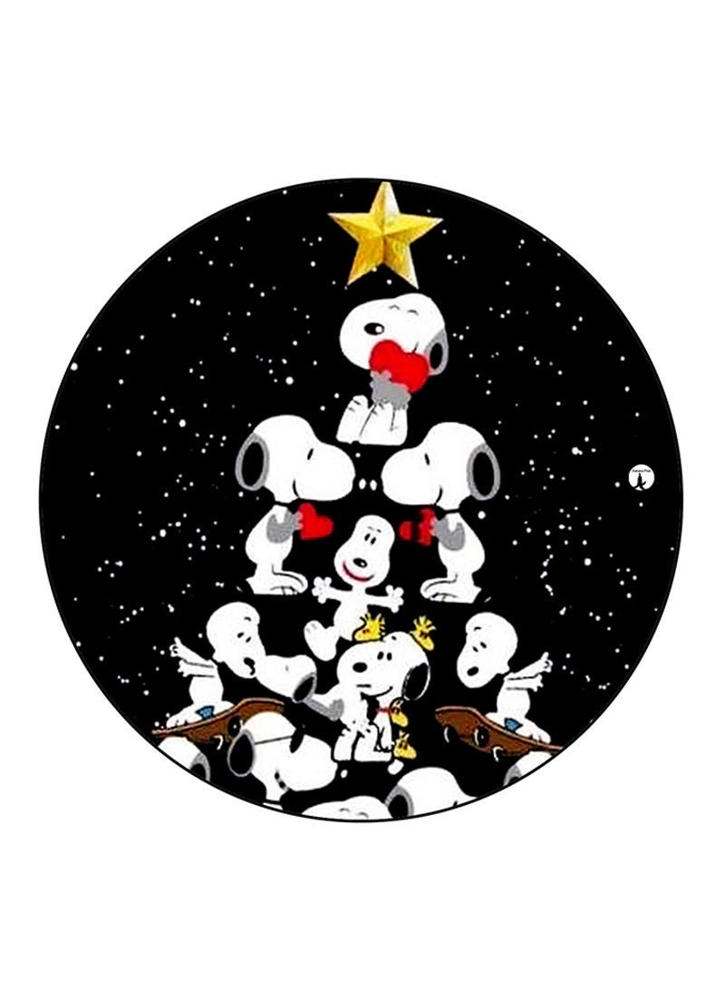 Snoopy Printed Mouse Pad Multicolour