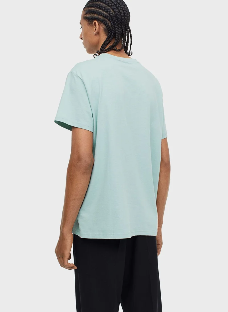 H&M V-Neck Regular Fit T-Shirt