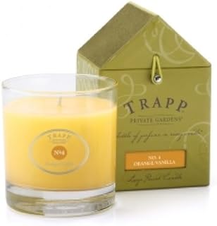 Trapp 7ounce Poured Candle, No. 4, Orange Vanilla - Image 1