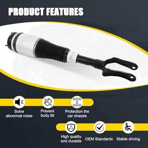 DICMIC Rear Air Spring Kit Air Suspension Spring Bag Compatible with 2011-2015 Jeep Grand Cherokee Replace# 68029912AE, 68029911AB, 68029912AC, 68029912AD - Image 4