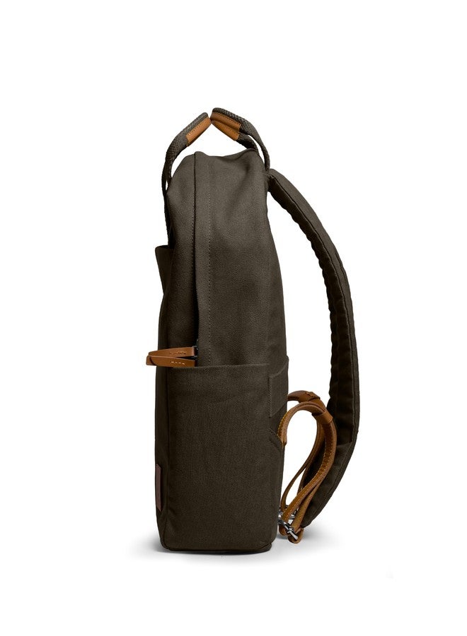 دايلي أوبجيكتز حقيبة ظهر يومية من DailyObjects بتصميم حقل القرنفل، تتسع لجهاز كمبيوتر محمول حتى 14 بوصة مع جيب مخصص للأمتعة | حقيبة سفر للجنسين | مصنوعة من قماش متين | جيوب وأقسام بسحاب - Image 5