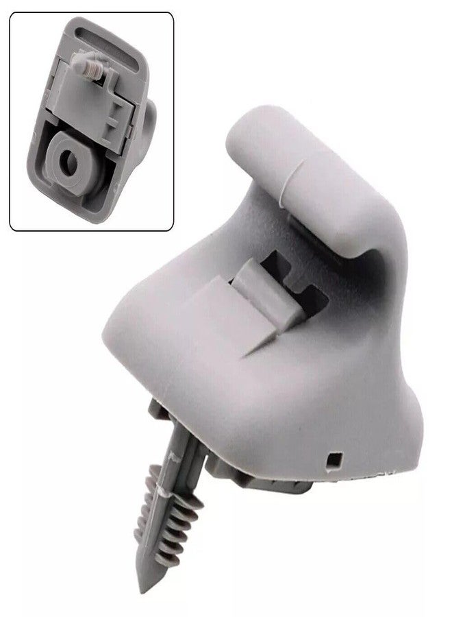 UCCKEYI 2 Pcs Sun Visor Bracket Clip Compatible with Hyundai Elantra 852353X000TX Retainer Hook - Image 3