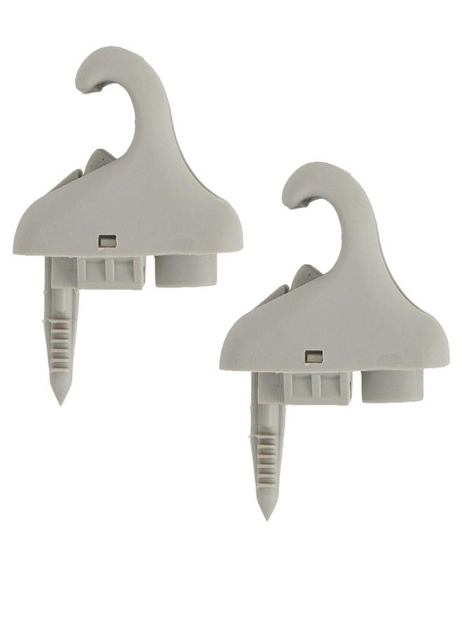 UCCKEYI 2 Pcs Sun Visor Bracket Clip Compatible with Hyundai Elantra 852353X000TX Retainer Hook - Image 1