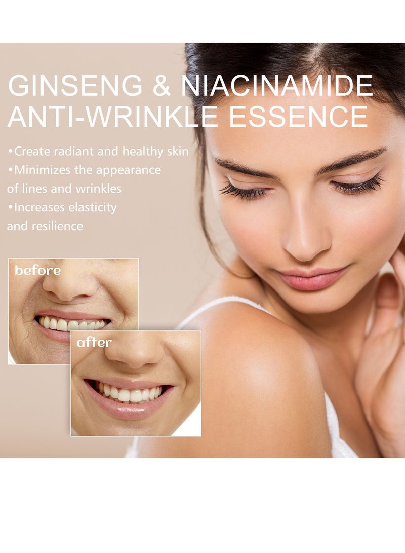 إيلهو سيروم مضاد للتجاعيد من الجينسنغ يبهت الخطوط الرفيعة حول العينين يشد الوجه ويرطبه - Image 3