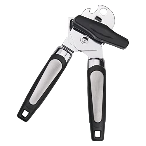 WEILUXU Can Opener, 3-in-1 Multifunctional Tin & Can Opener, Manual Kitchen Tool, Professional Ergonomic Heavy Duty Safety Manual Can Opener for Seniors With Arthritis At Hand - Image 1