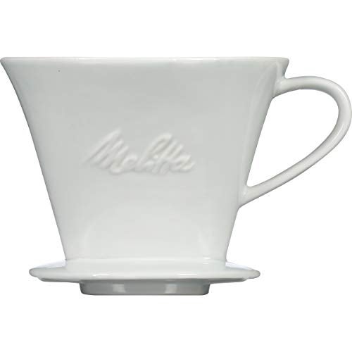 Melitta ميلتا رقم 2 صينية قهوة بور-أوفر من البورسلين، بيضاء - Image 4