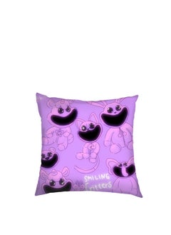 Y&D Smiling Critters Throw Pillow Covers,Case Cover Square Cushion Cover,Smiling Critters Cartoon peripheral,Animal Cushion Covers Pillow Case Cover for Sofa Car Bedroom Home Decor  - Image 1