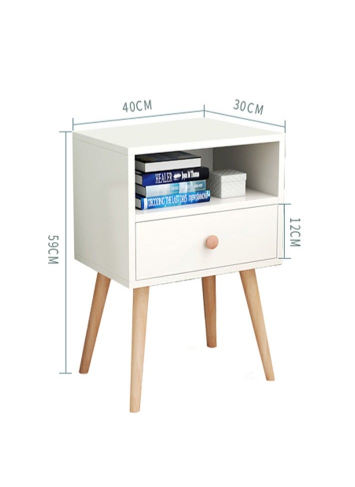 Household large capacity 45*35*60cm bedside table storage bedside table bedside coffee table with drawer