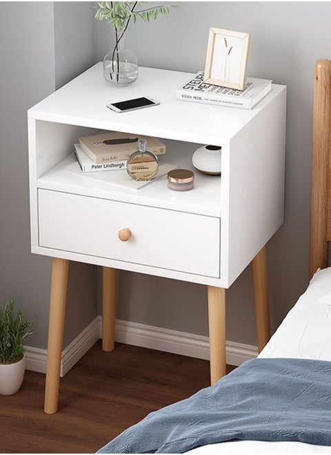 Household large capacity 45*35*60cm bedside table storage bedside table bedside coffee table with drawer
