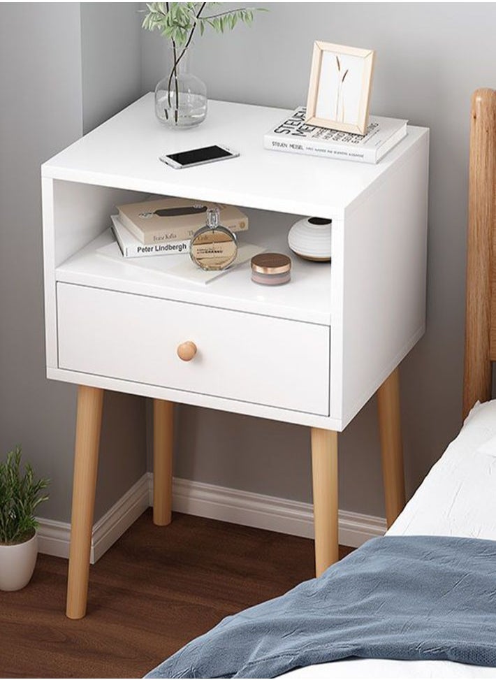Household large capacity 45*35*60cm bedside table storage bedside table bedside coffee table with drawer