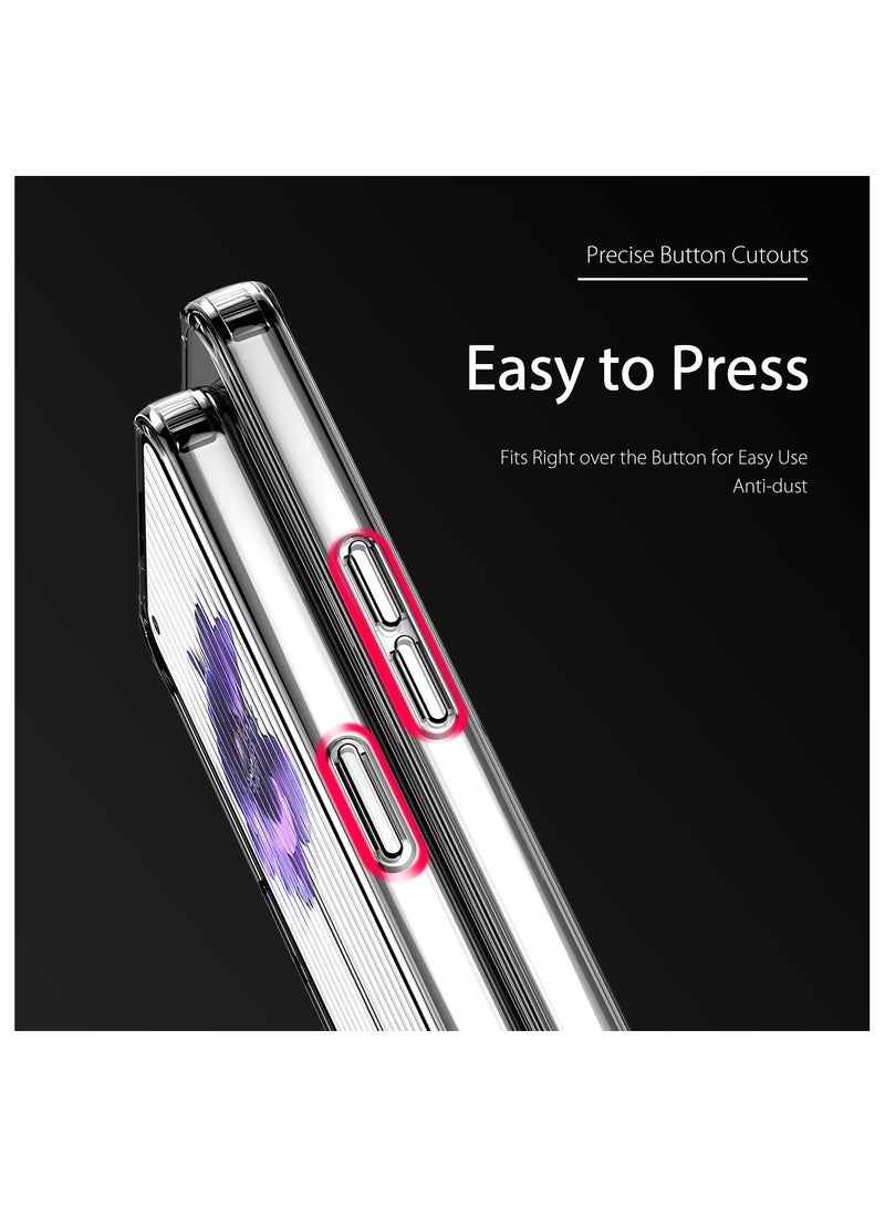 NIBEMINENT Case for Nothing Phone 1 6.55 Protective Cover Transparent Soft Antiknock Crystal TPU Back - Image 3