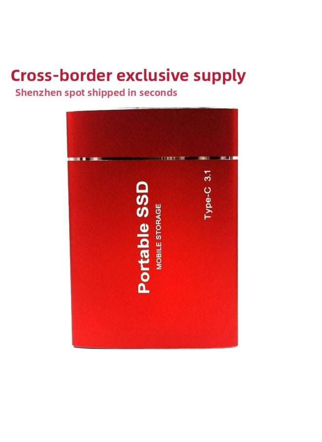 High-speed SSD Solid State Mobile Hard Disk 1TB 2TB 4TB 8TB Expansion 60TB-Capacity:High-speed 12tb Personal Photos Not Allowed-Interface:Type-c 3.1 Black  - Image 4