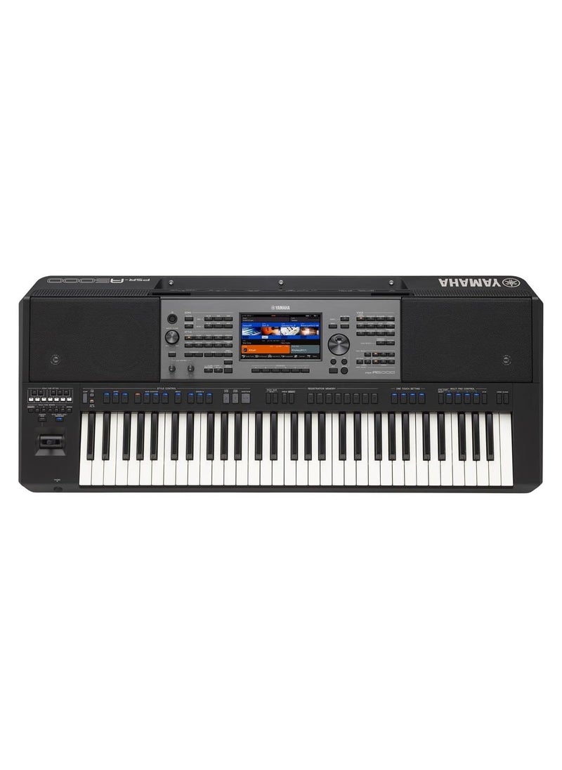 YAMAHA محطة عمل Yamaha PSRA5000 لتوزيع الموسيقى العالمية ذات 61 مفتاحًا  - Image 1