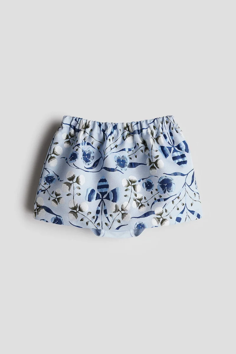 H&M Patterned jacquard-weave skirt