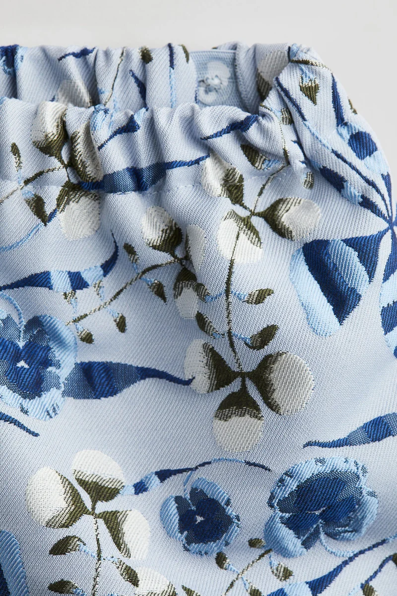 H&M Patterned jacquard-weave skirt