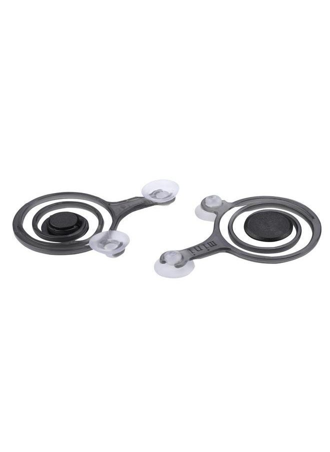 Thoraya 1 Pair Strong Sucker Touch Screen Game Control Joystick for Arena of Valor game (Black)  - Image 2
