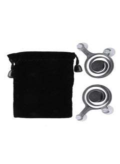 1 Pair Strong Sucker Touch Screen Game Control Joystick for Arena of Valor game (Black)