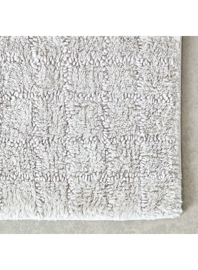 Home Box Ever Eco 2-Piece Cotton Viscose Bathmat Set 80 x 50 cm