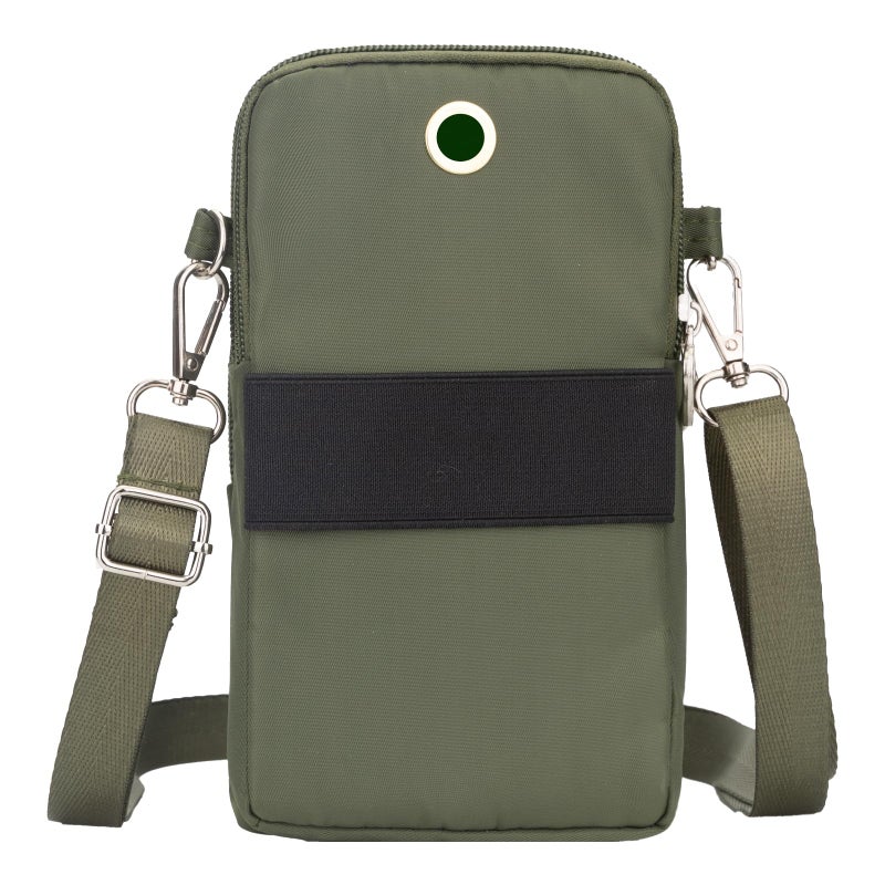 JANKS Small Crossbody Bags for Women Mini Cell Phone Purses with Crossbody Strap Phone Wallet Shoulder Bag Nylon Arm Bag - Image 5