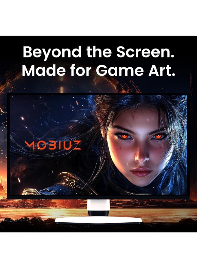 بين كيو [موديل 2026] شاشة ألعاب BenQ MOBIUZ EX271QMZ مقاس 27 بوصة بدقة QHD ‏2K‏، OLED، دقة 2560 × 1440، معدل تحديث 240 هرتز، تقنية الجيل الثالث QD-OLED، ضبط ألوان Game Art، زمن استجابة 0.03 مللي ثانية، HDR white - Image 5