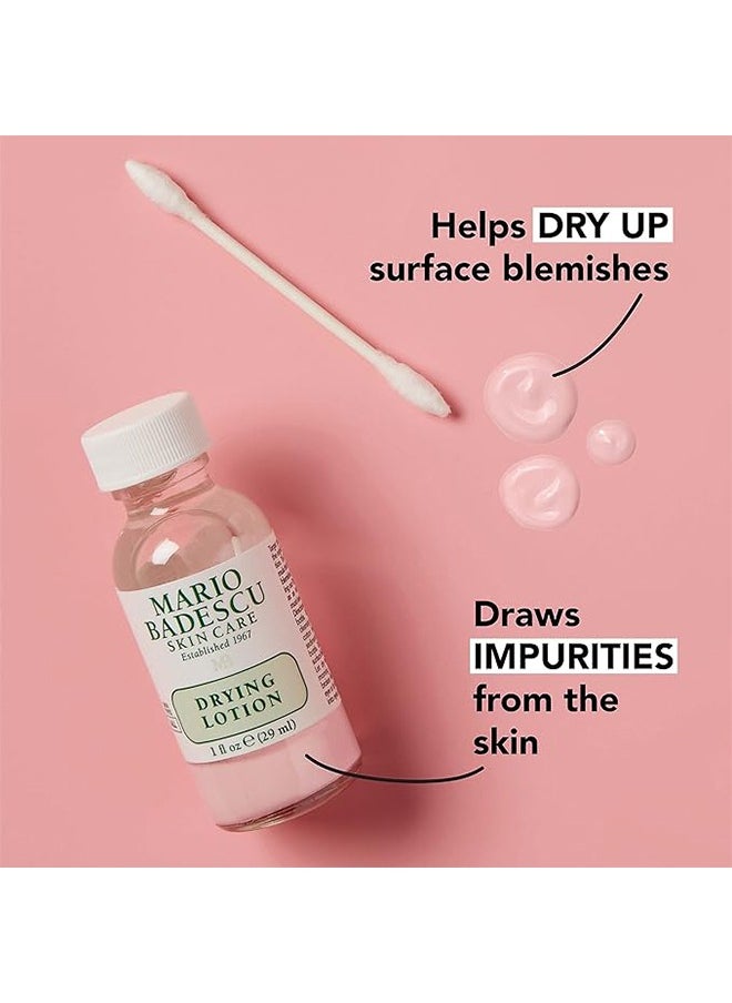 MARIO BADESCU - Drying Lotion Multicolour, Anti-Acne Serum with Salicylic Acid, Deeply Clean Skin, Acne Treatment Fast and Effective, 1 fl oz / 29 ml - Image 1