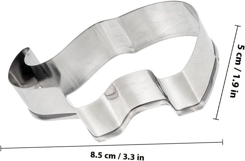 Elephant Cookie Cutters 8pcs Set Stainless Steel Biscuit Mold Metal Animal Cookie Molds for Baking Bakery Supplies - Image 2