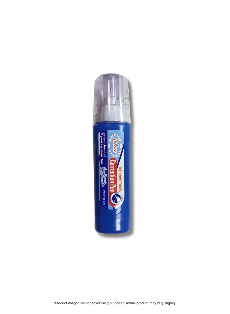 Deluxe Correction Pen Fast Dry – Pack of 12 - Image 2