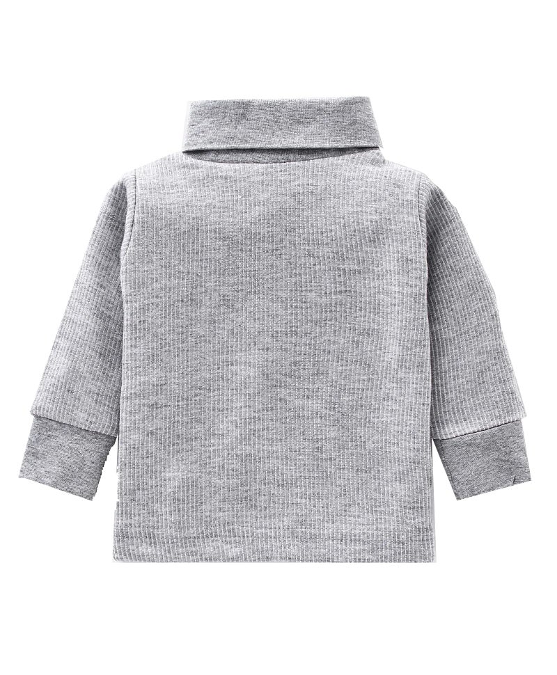 U Care UCARE Kids Boys & Girl's Full Sleeves High Neck Thermal Top | Thermal Vest for Girls & Boys (in, Age, 2 Years, 3 Years, Regular, Light Grey) - Image 5