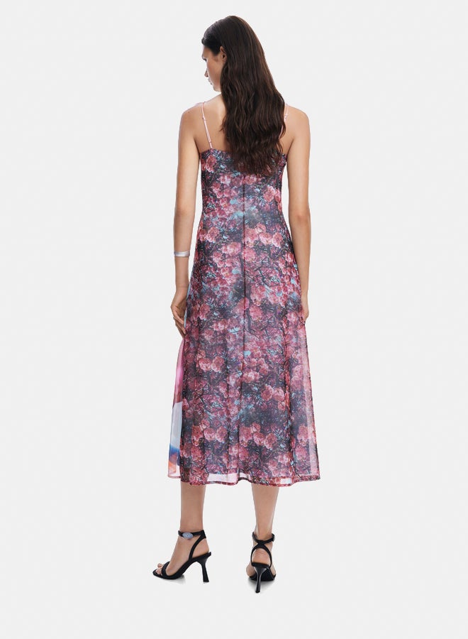 DESIGUAL Printed midi dress M. Christian Lacroix  - Image 4