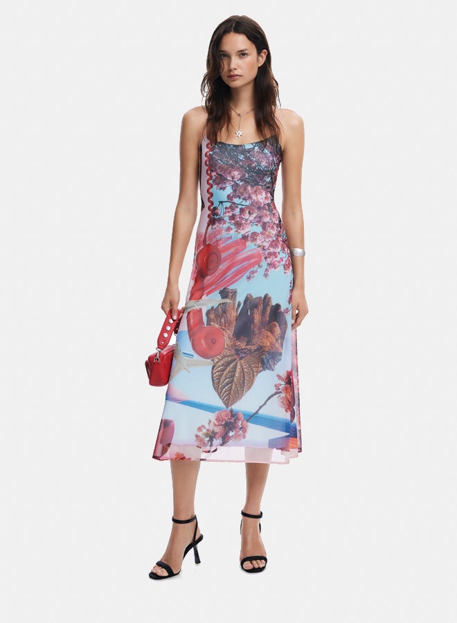 DESIGUAL Printed midi dress M. Christian Lacroix  - Image 1
