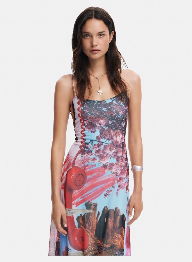 DESIGUAL Printed midi dress M. Christian Lacroix  - Image 2