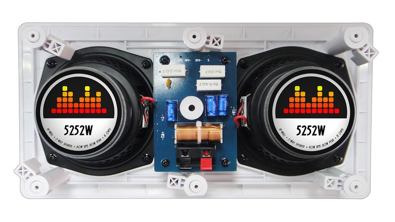 Silver Ticket Products 5252W Silver Ticket in-Wall Speaker with Pivoting Tweeter (Dual 5.25 Inch in-Wall Center Channel) - Image 4