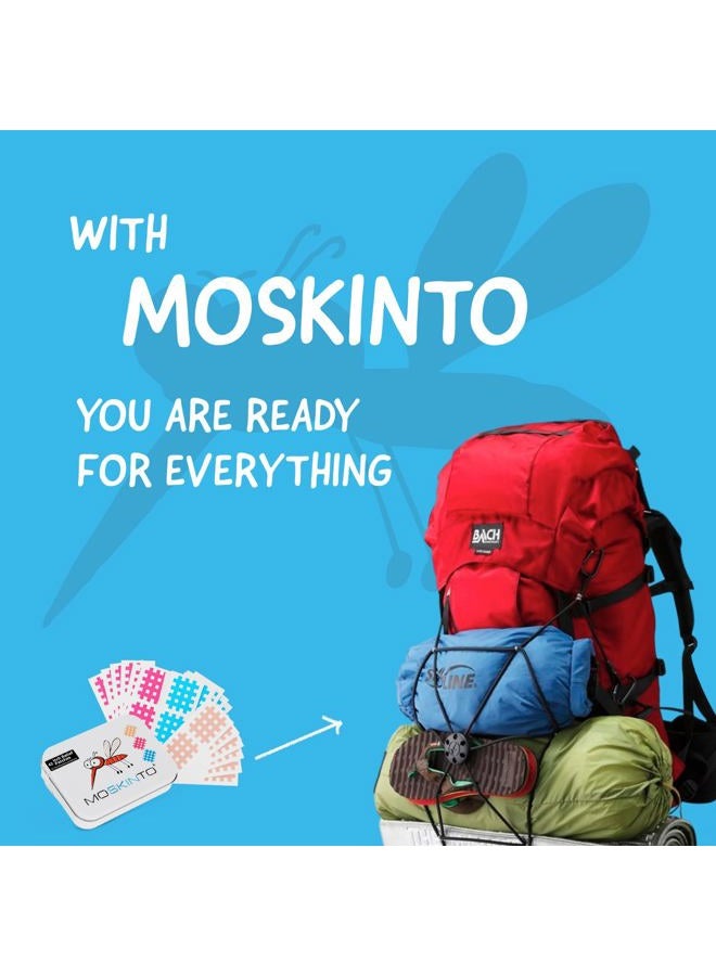 Moskinto The Original Mosquito Itch Relief Patches for Kids & Adults, Bug Bite Patches Soothe Swelling & Itching, Anti Itch Bug Bite Relief, Suction Tool Alternative, Family Pack, 42 Count - Image 4