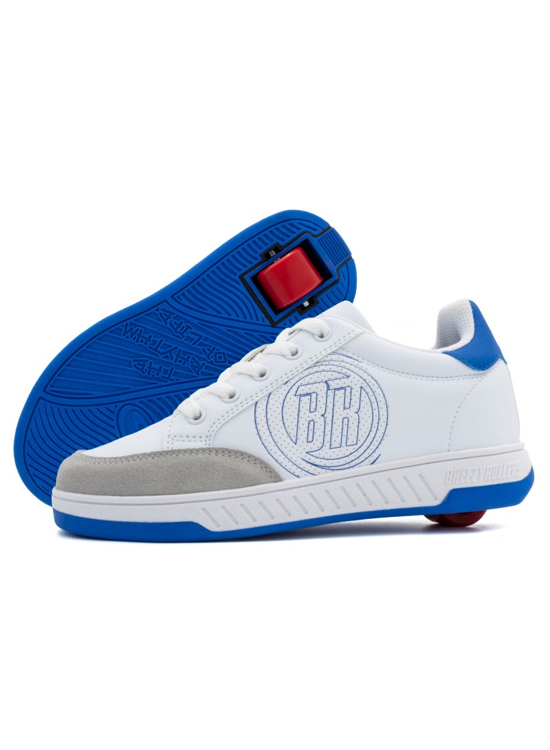 BREEZYROLLERS BREEZY ROLLERS shoes with wheels for children, Roller skates sneakers kids, From children's street shoes to roller skates in a few seconds, Patented click system, Trainers with wheels for girls & boys - Image 1