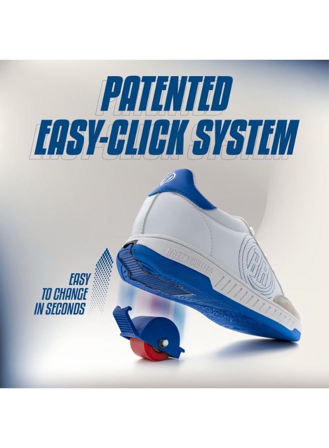 BREEZYROLLERS BREEZY ROLLERS shoes with wheels for children, Roller skates sneakers kids, From children's street shoes to roller skates in a few seconds, Patented click system, Trainers with wheels for girls & boys - Image 2