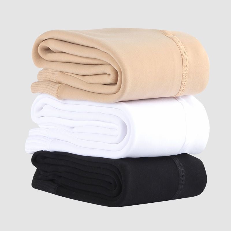 Girls' Pantyhose Fleece-Lined Thickened Leggings Outer Wear Children'S Dance Socks White Practice Baby Jumpsuit - Image 3