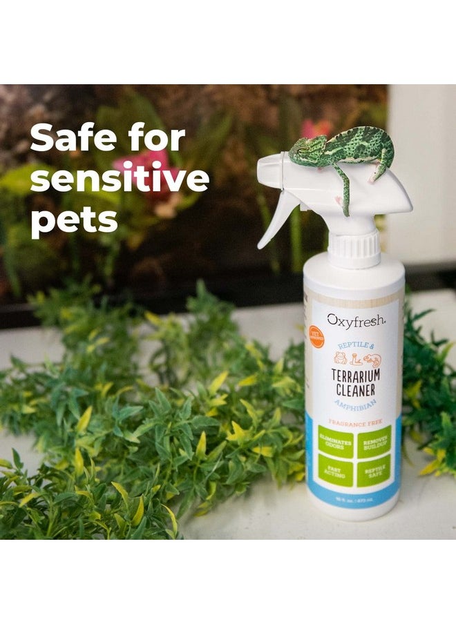 Oxyfresh Premium Terrarium Cleaner  Professional Amphibian & Reptile Terrarium Smell Eliminator  Safe & Quickly Removes Waste & Odors  Streak Free Glass  Bleach Free  - Image 5