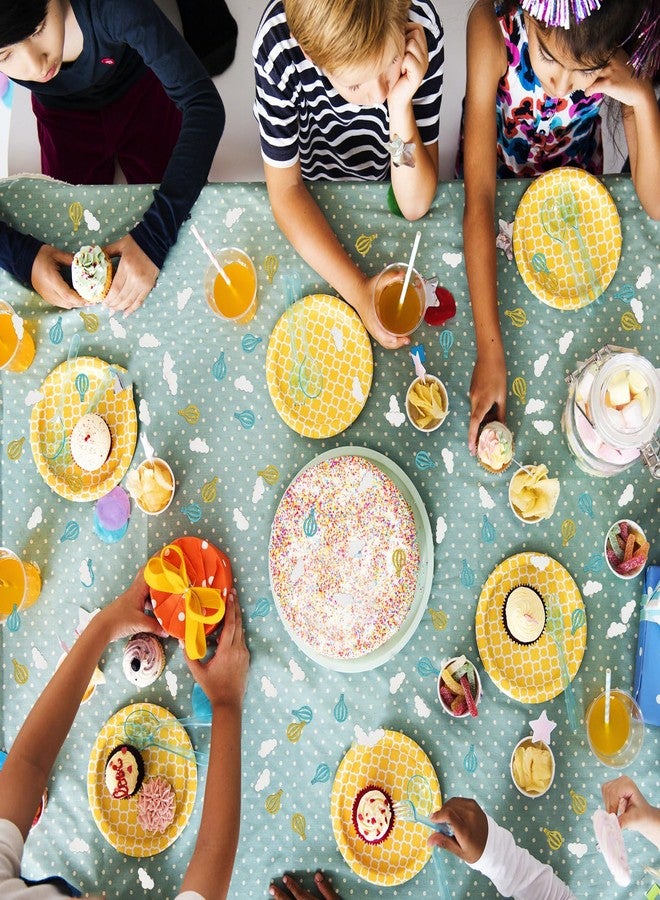 INNORU Hot Air Balloon Confetti Glitter, Cloud Travel Theme Table Decor, Baby Shower Paper Scatter, Children Boys Girls Birthday Wedding Graduation Retirement Party Table Decorations, 120pcs - Image 4