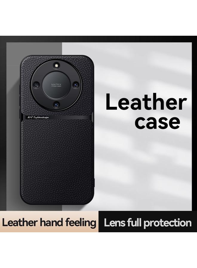 جرين تايجر جراب هاتف Honor X9a من جلد الليتشي المغناطيسي المقاوم للصدمات بتغطية كاملة - Image 2