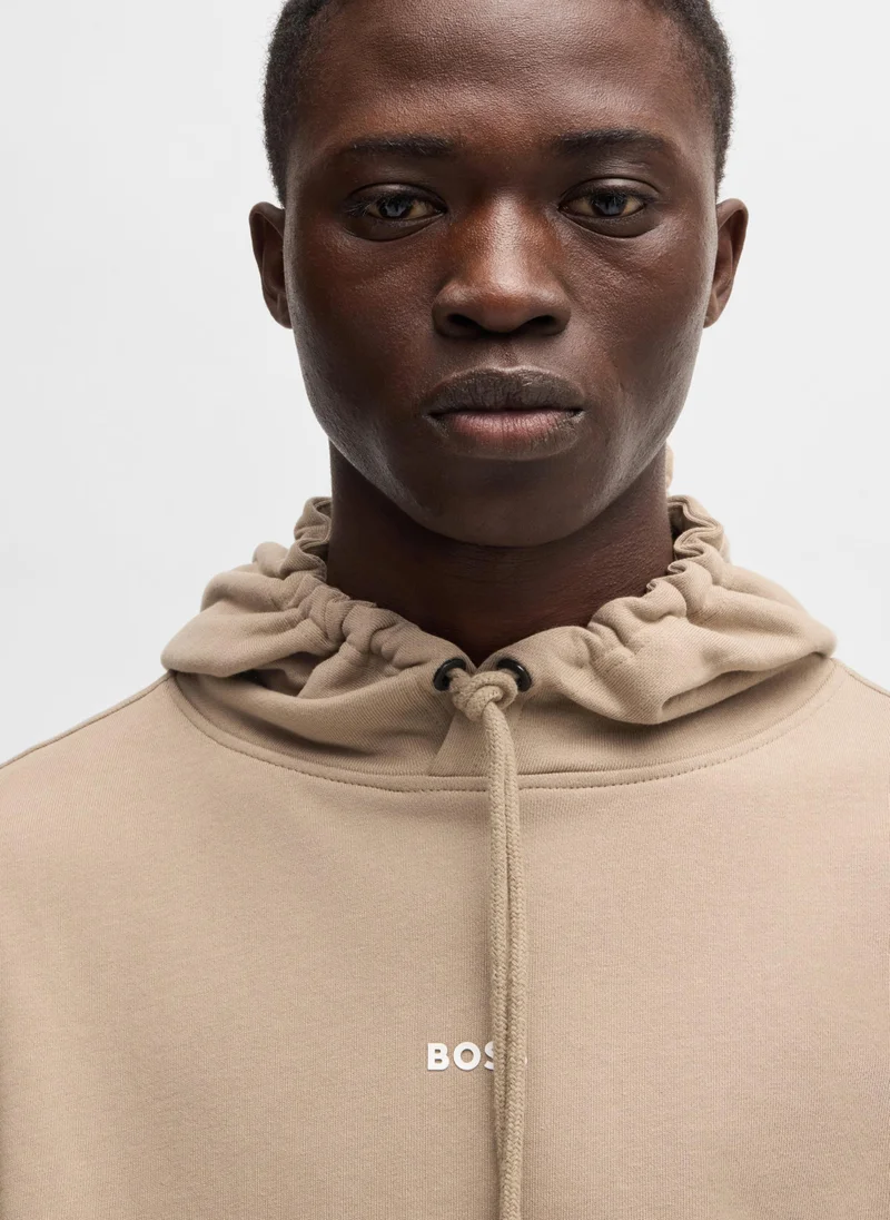 بوس Cotton-jersey tracksuit with logo trims