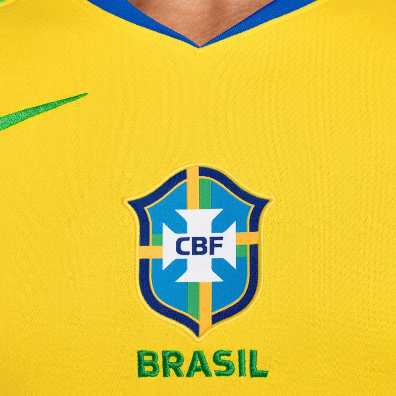 Nike Yellow Men's Brazil 2025 Home Replica Football Jersey (Women's Team) for Men | Best Price UAE