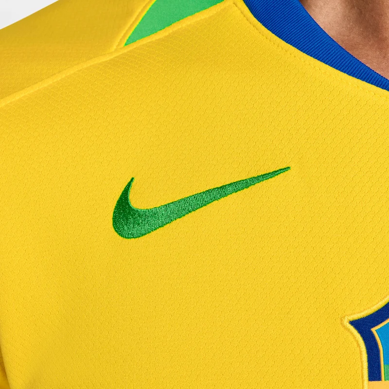 Nike Yellow Men's Brazil 2025 Home Replica Football Jersey (Women's Team) for Men | Best Price UAE