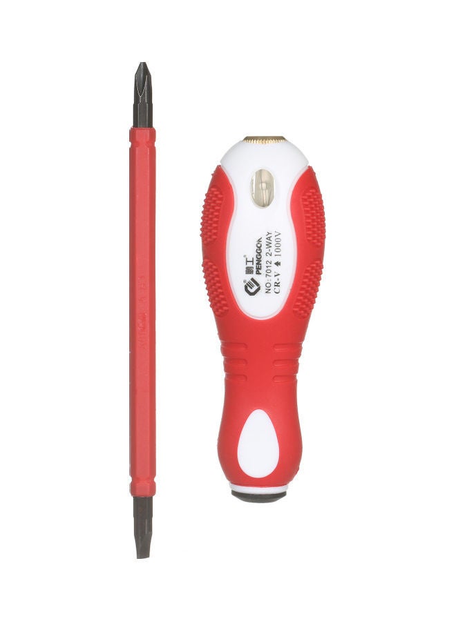 NIBEMINENT Insulated Screwdriver Red/White - Image 5