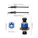 Shaluoman Assembled Differential for 118 Granite GROM 114 MojaveCVD Shaft Dogbone CVD Joint Universal Axle SetAccessories for ARRMA 118 2S Granite Granite GROM Blue and Black - Image 4