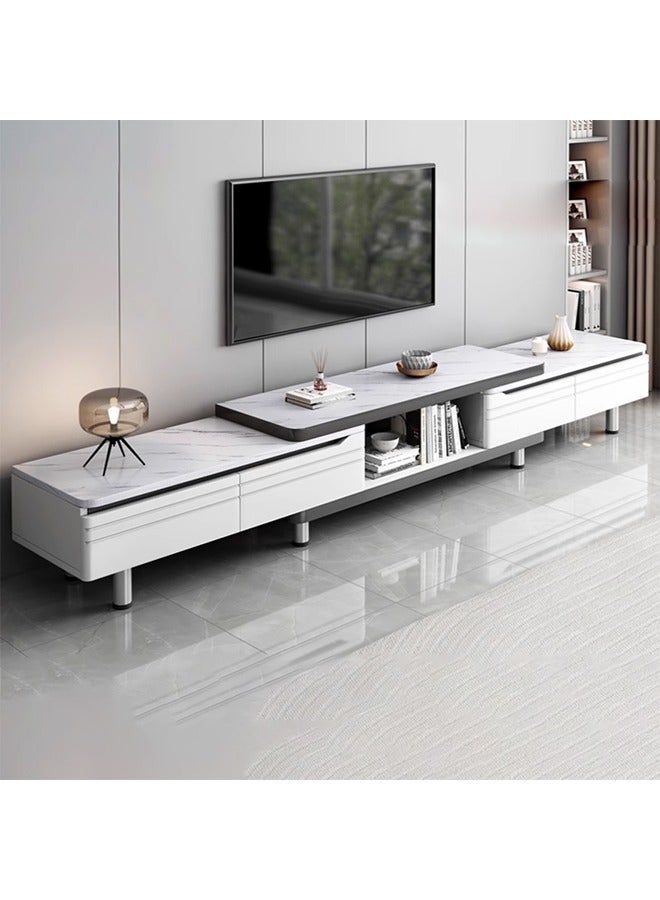 NKX [Slate] Expandable (200-270 cm) Warm White with White Texture - Image 1