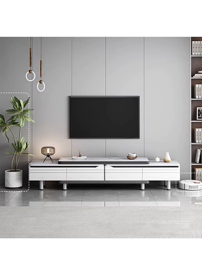 NKX [Slate] Expandable (200-270 cm) Warm White with White Texture - Image 4