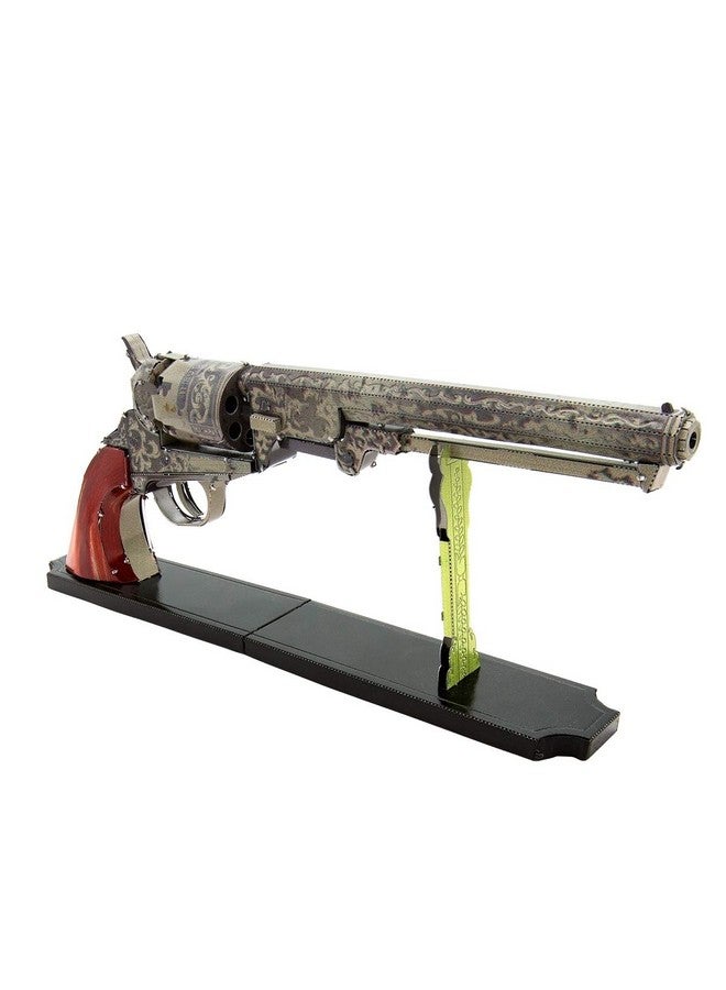 Fascinations Metal Earth Puzzle 3D Stir Gun Metal Jigsaw Puzzle Far West Buildable Model Kits for Adults Challenging Level 15 X 2.2 X 6.2 Cm  - Image 2